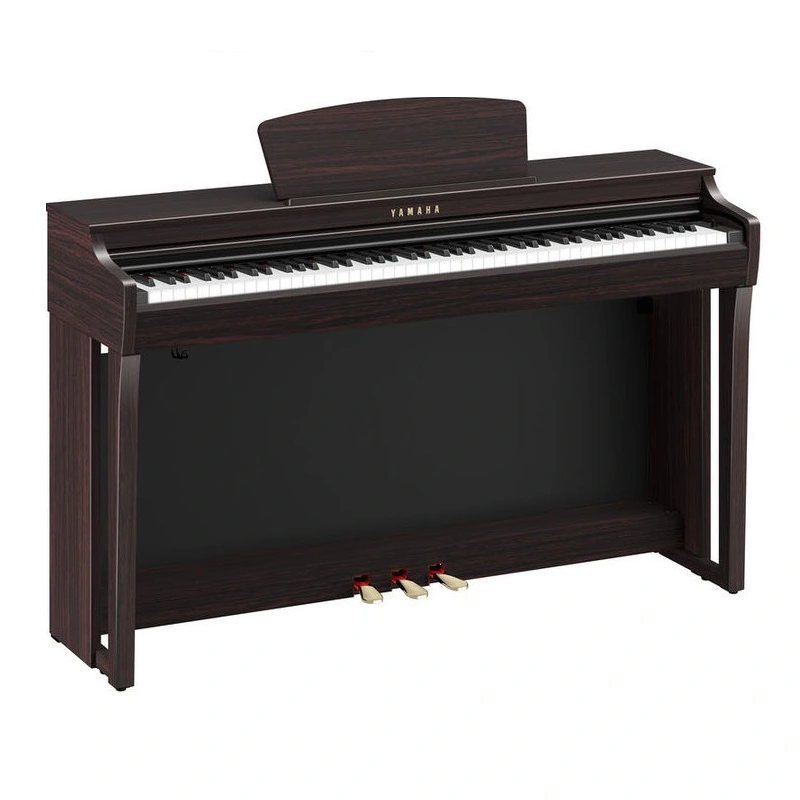 پیانو دیجیتال Yamaha مدل CLP-725 قهوه‌ای تیره مات (Dark Rosewood)